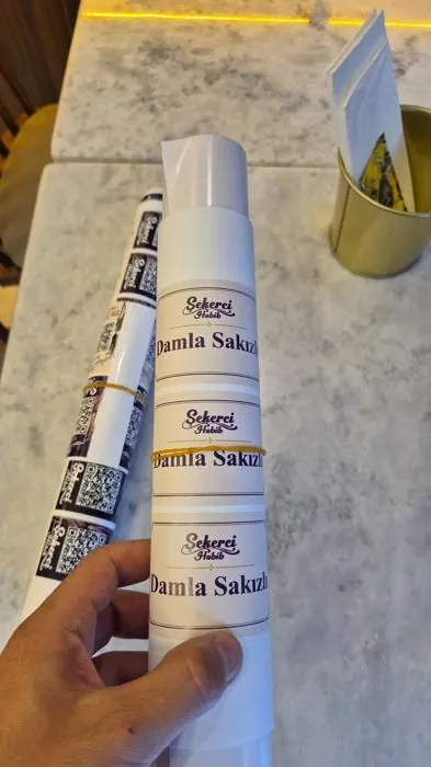Ankara sticker baskı örneği - rulo etiket baskısı