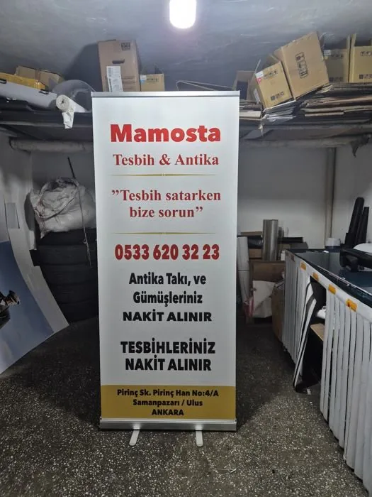 Ankara Roll Up örneği - Mamosta Tesbih & Antika Roll Up 2